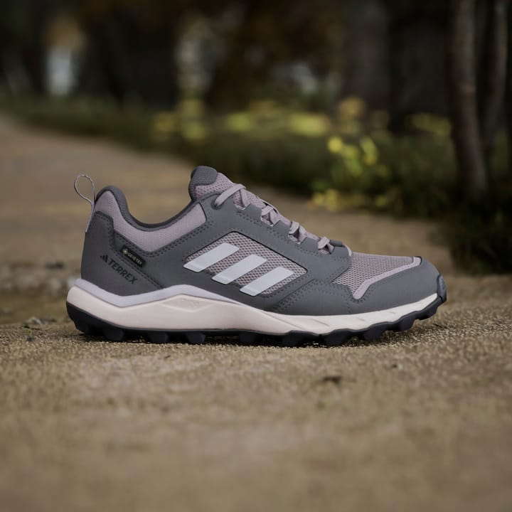 Adidas Women s Tracerocker 2.0 GORE TEX Trail Running Shoes Charcoal Silver Dawn Preloved Fig